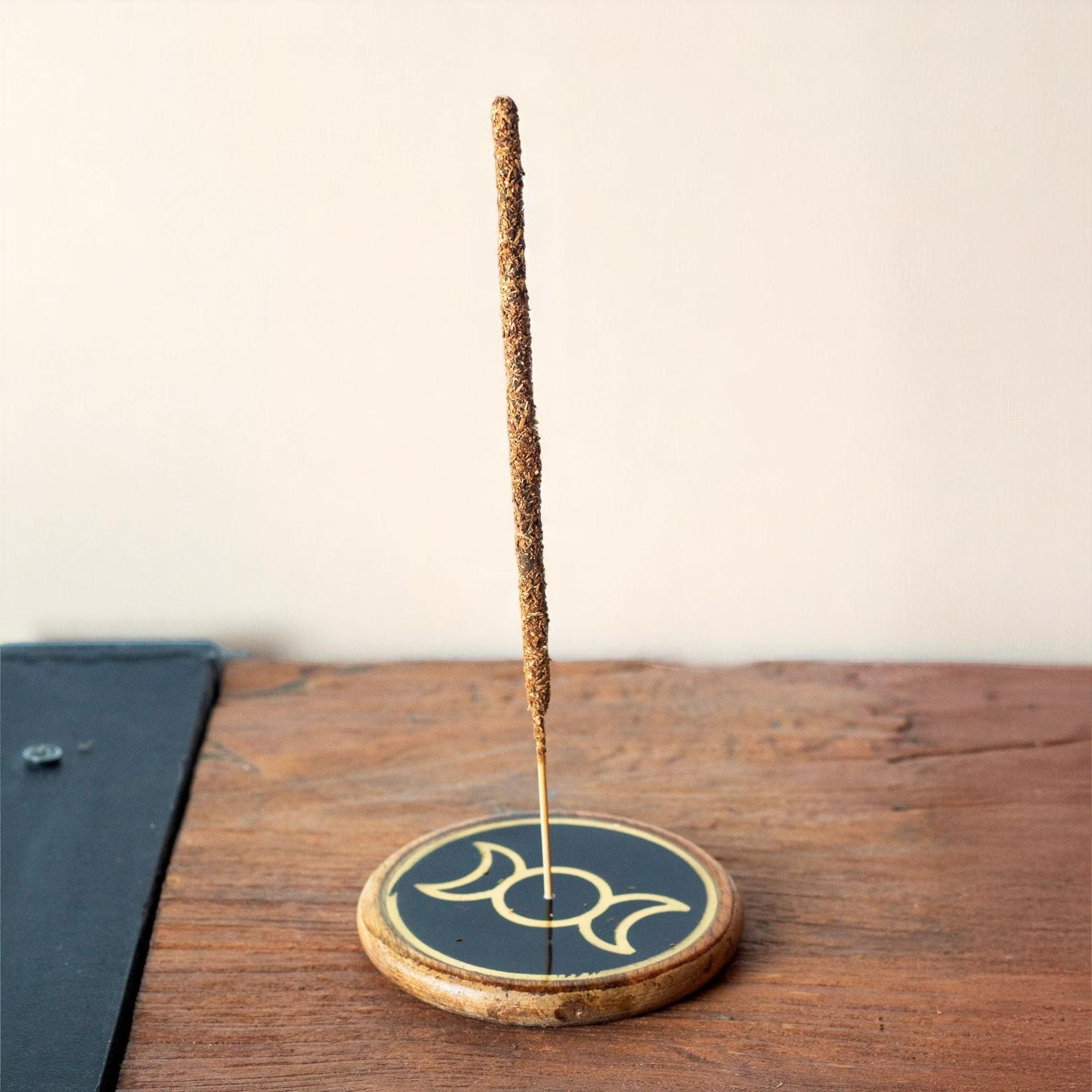 Oro sobre madera de mango - Cabeza de Buda