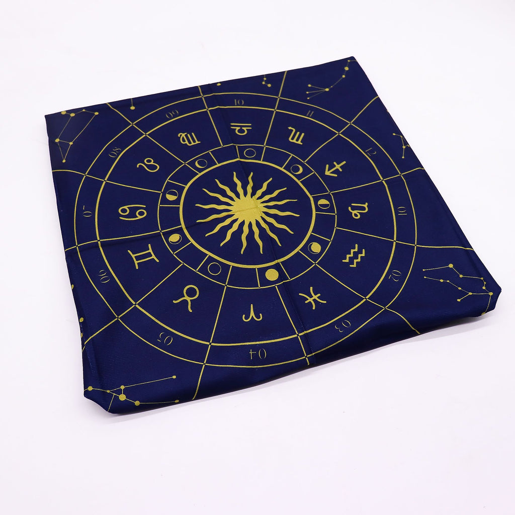Paño para lectura de Tarot - Zodiaco