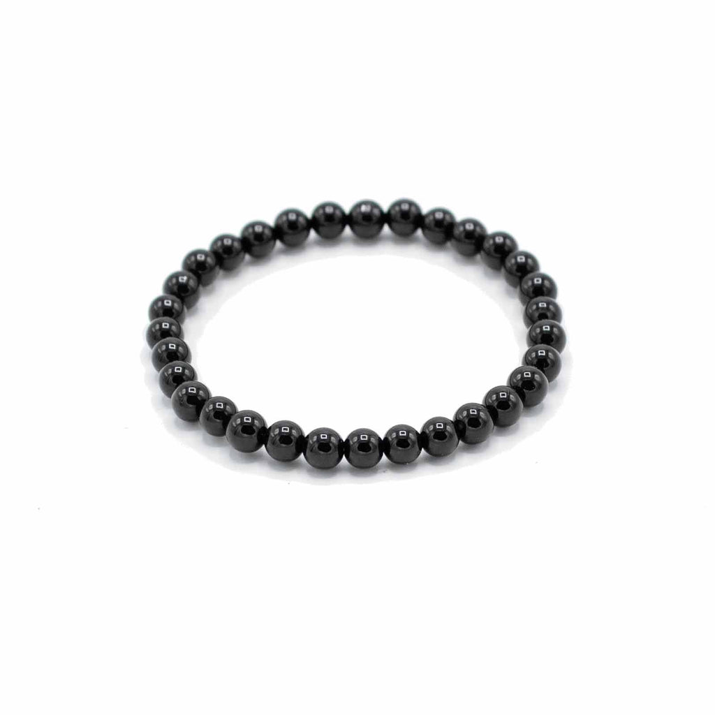 Pulsera de Manifestación de Piedras Preciosas - Ágata Negra - Protección