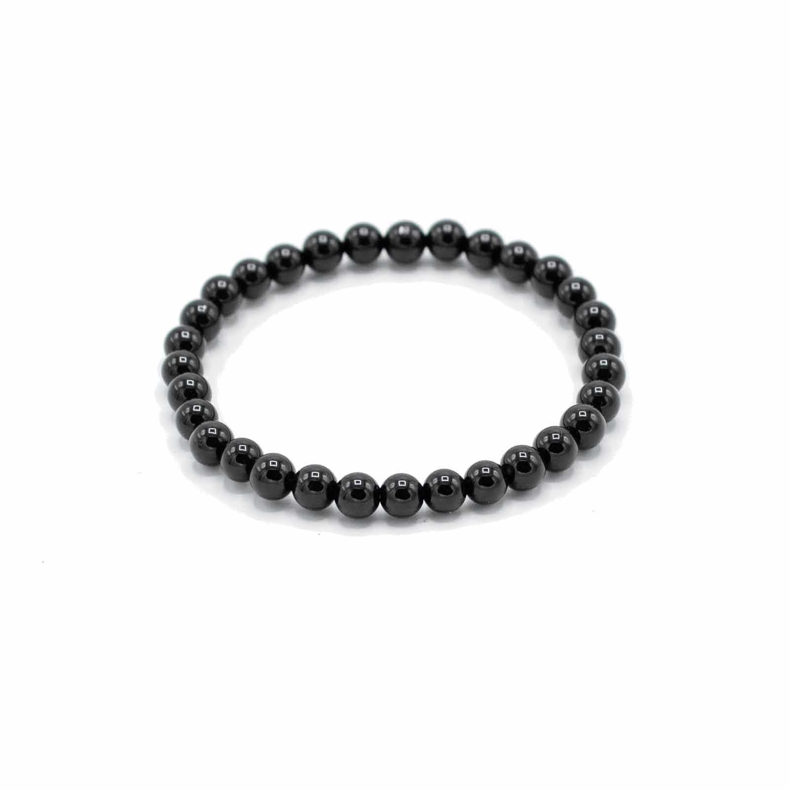 Pulsera de Manifestación de Piedras Preciosas - Ágata Negra - Protección