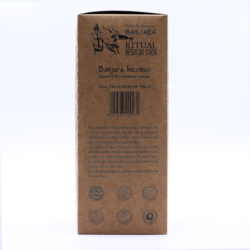 Resina ritual en palito - Arruda